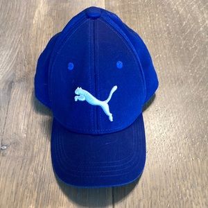 Puma Blue Kids Baseball Hat